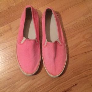 Pink Slip On Sneakers Size 9